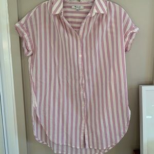 Madewell central drapey shirt